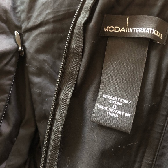 Mini Dress, All black, Flare Double Ruffle Design - Picture 7 of 7